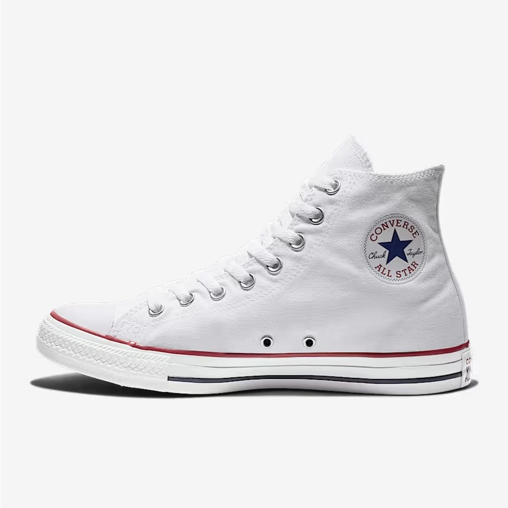 Converse All Star White Canvas High-Tops